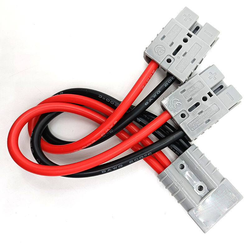 Y Type Connector Extension Cable 50A Battery Connector 2 to 1 Extension Cable For Battery Charger details