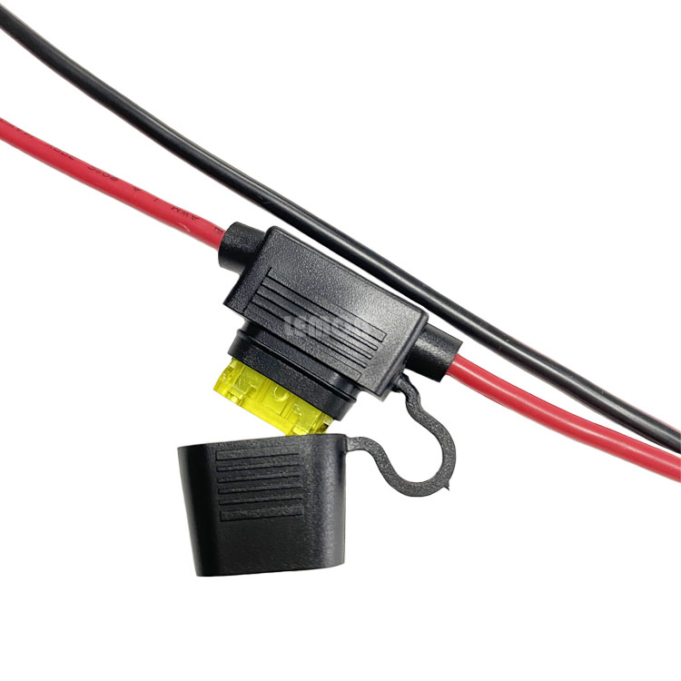 12AWG SAE 2 Pin Quick Disconnect Connector Battery Alligator Clips to SAE Extension Cable factory