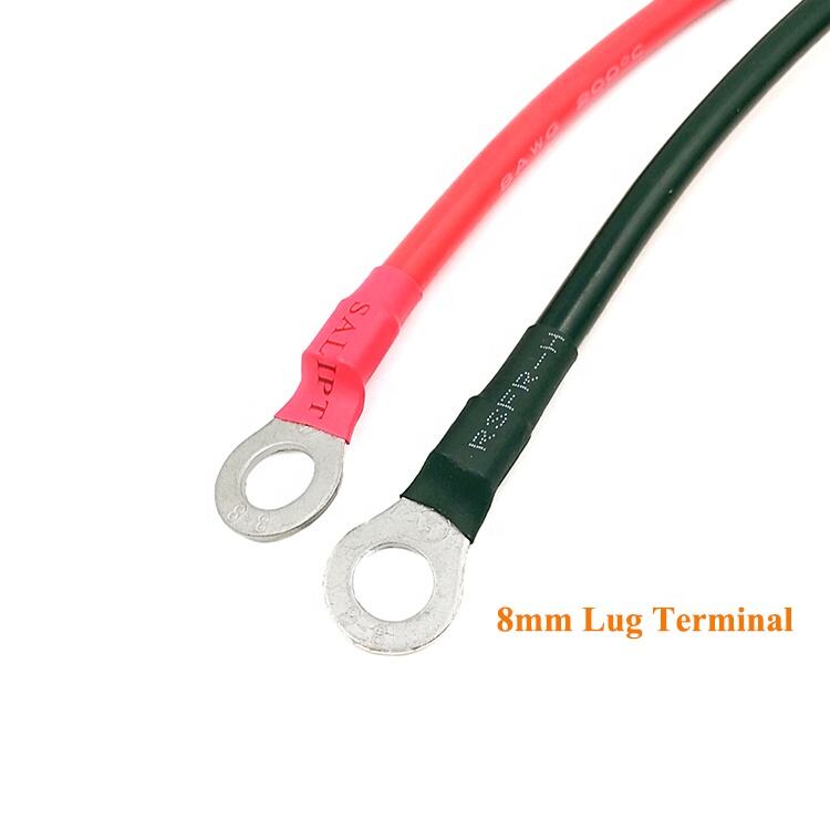 Battery Charger Wiring Harness 50A Battery Connector to O Ring Terminal Length Customizable supplier