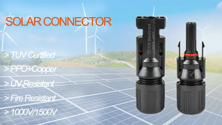 Male And Female Solar Panel Waterproof PV Connector 30A 1000V For PV Cable supplier