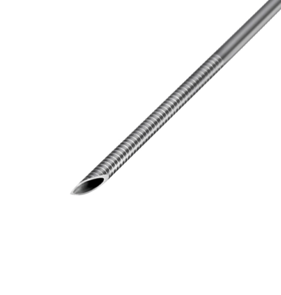 Stainless Steel Single Lumen Oocyte Needle Pick Up Needle