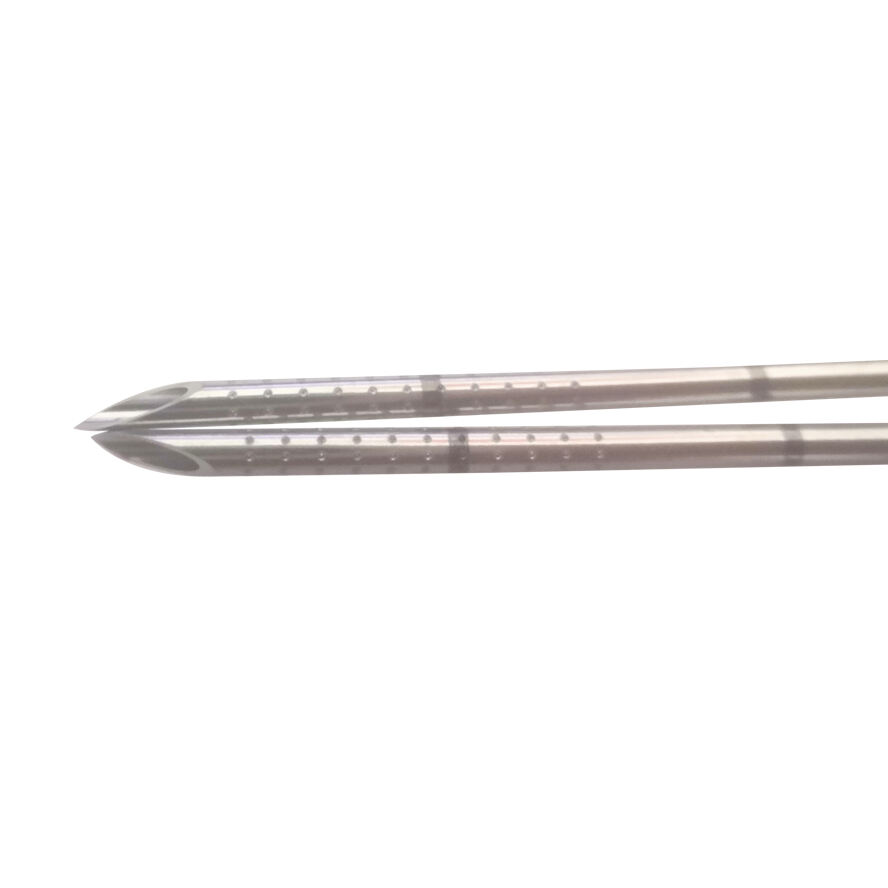 Stainless Steel Single Lumen Oocyte Needle Pick Up Needle