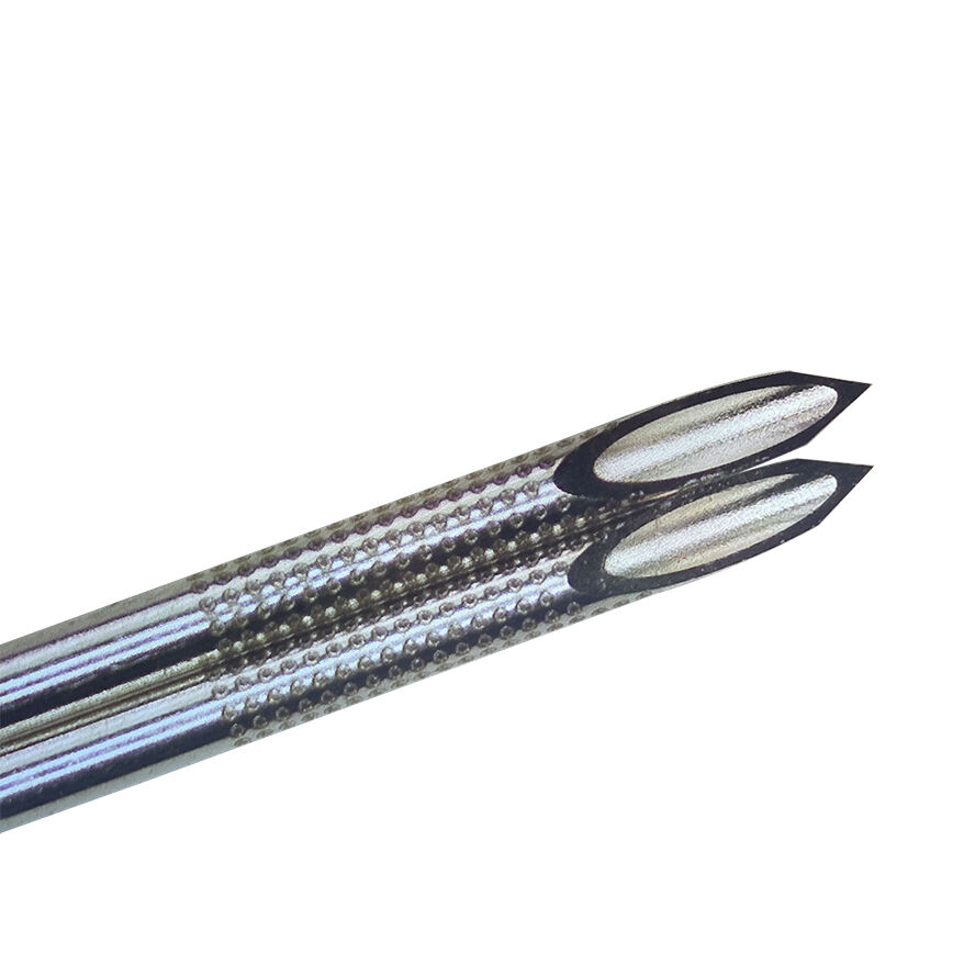 Stainless Steel Single Lumen Oocyte Needle Pick Up Needle