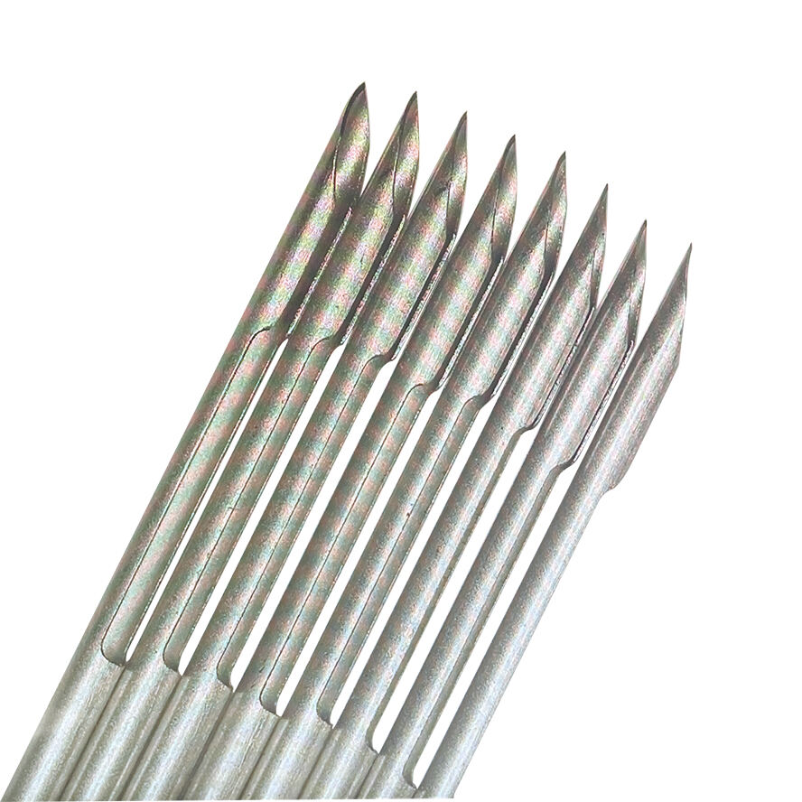 0.8mm 0.9mm Stainless Steel Hair Transplant Needle For Implanters