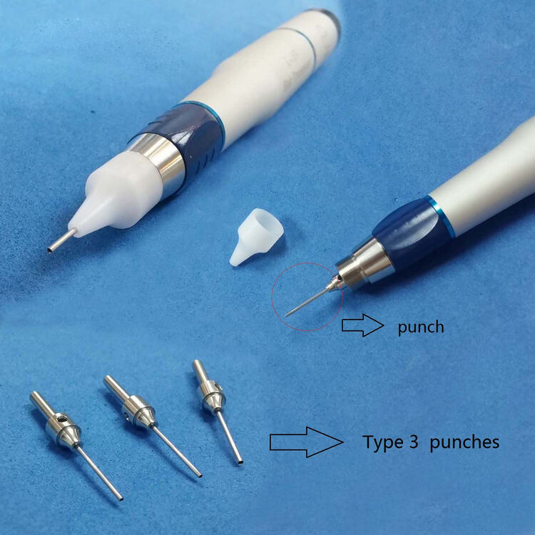 Medical Parts Hair Transplant Implant Part Fue Punch With Circular Drill Bit