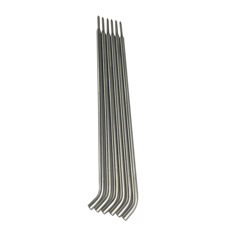 Stainless Steel Sensor Swaged Bent Taper Temperature Probe