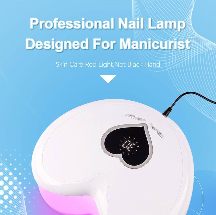 SN476 Pro Nail Lamp High-Efficiency LED Nail Dryer Professional UV Gel Polish Curing Light Smart Sensor Quick-Drying Nail Art Equipment for Salon & DIY Home Manicure factory