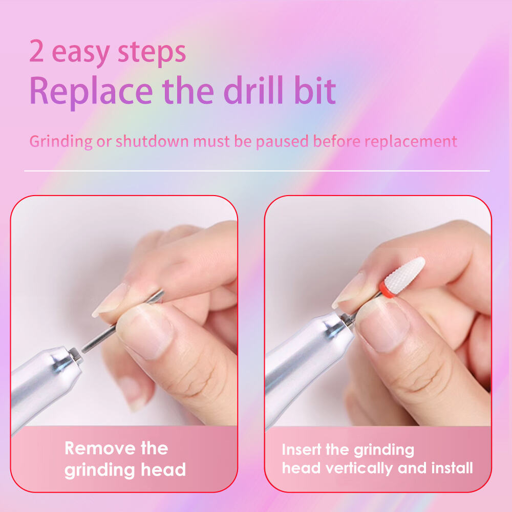 Compact & Powerful 35K RPM Cordless Nail Drill Portable Mini Nail Drill For Efficient Manicure And Pedicure Professional Salon-Quality Grooming supplier