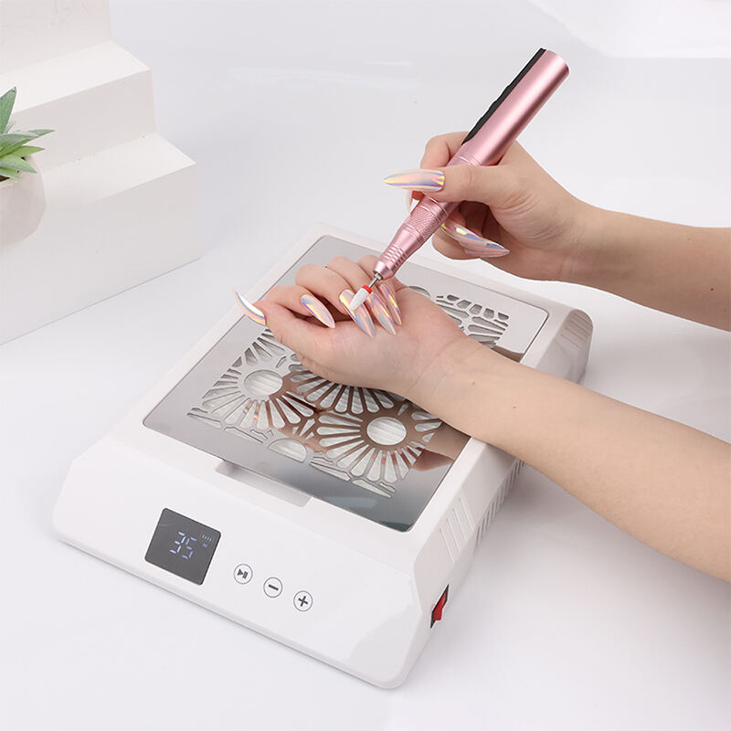 SN321 Cordless Nail Dust Collector Efficient & Portable Salon Clean-Up Tool supplier