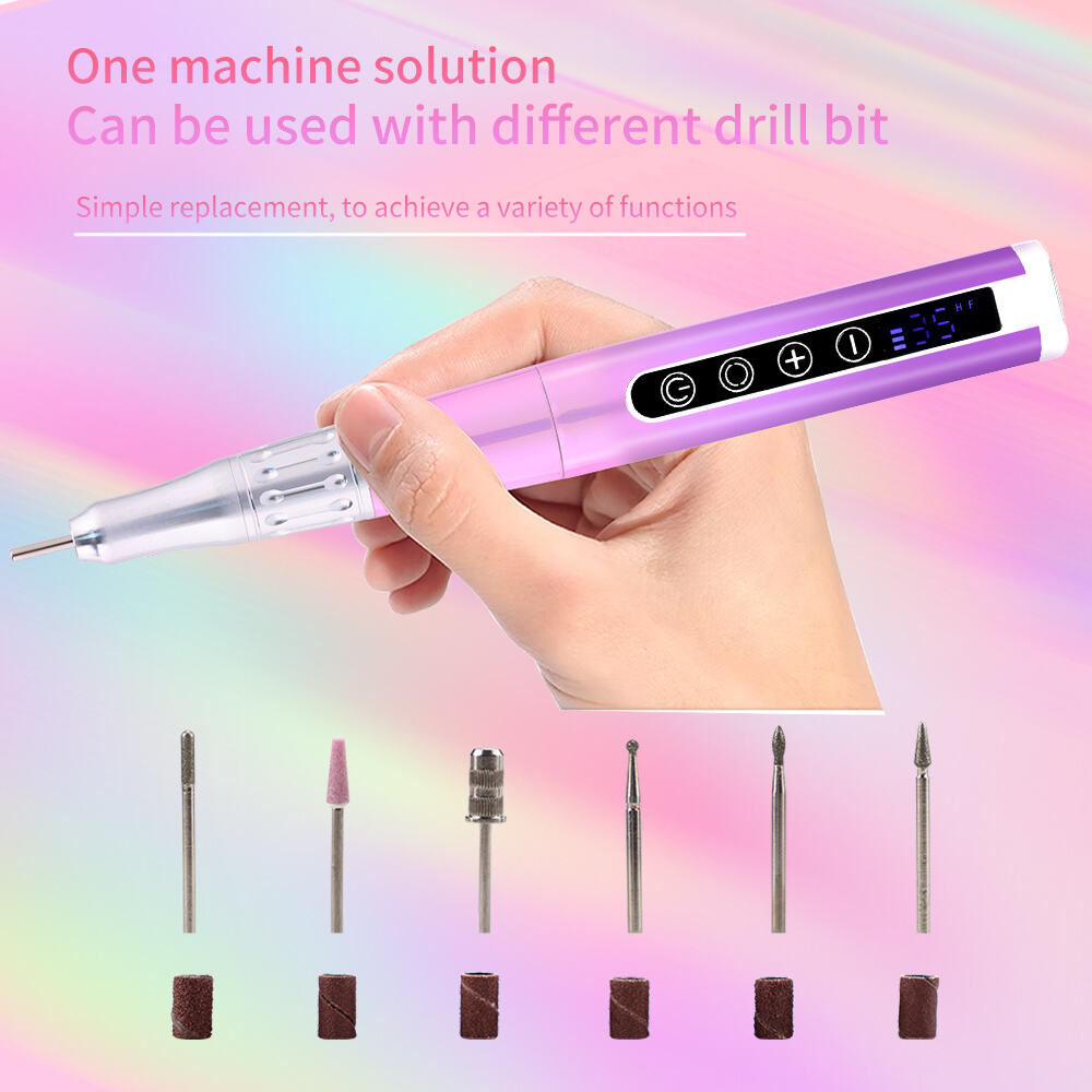 Compact & Powerful 35K RPM Cordless Nail Drill Portable Mini Nail Drill For Efficient Manicure And Pedicure Professional Salon-Quality Grooming factory