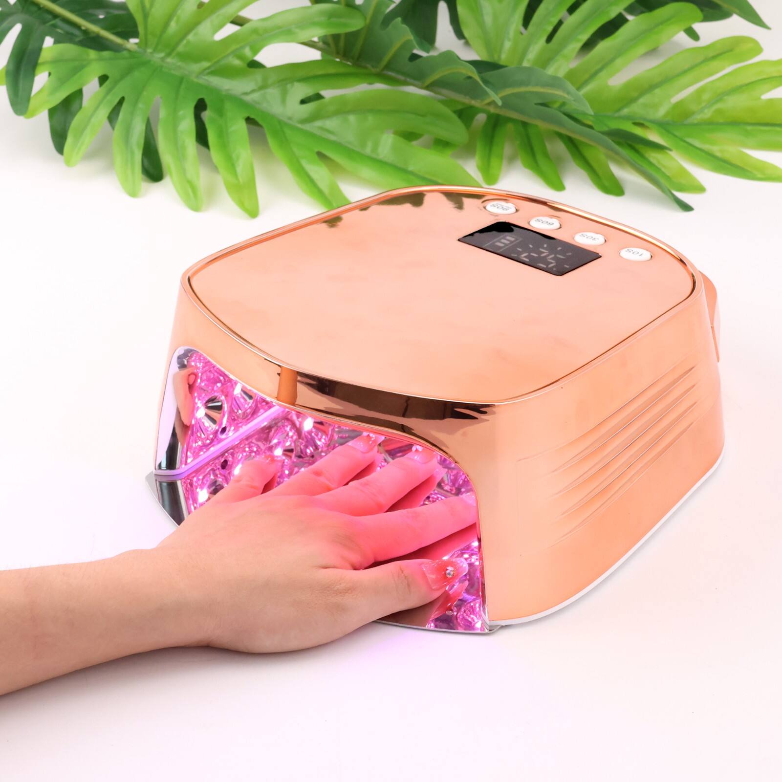 Portable SN481 Nail Lamp Wireless Rechargeable LED Manicure Light factory