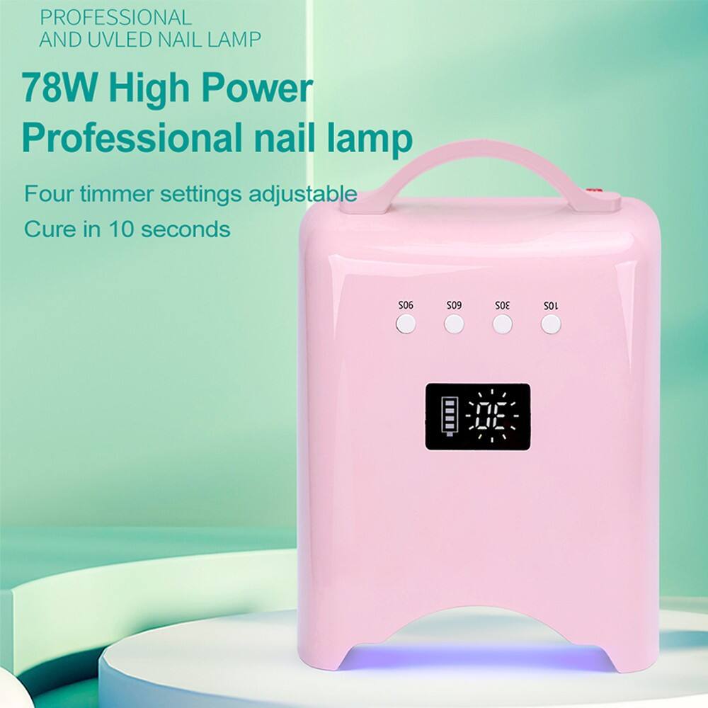 SN471 Wireless Nail Lamp Advanced Cordless UV/LED Nail Dryer Rechargeable Gel Polish Curing Light Professional Nail Art Equipment for Salon and Home Use details