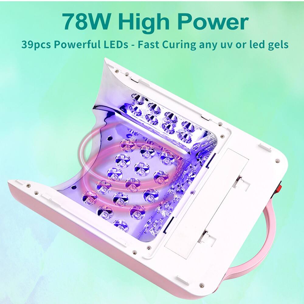 SN471 Wireless Nail Lamp Advanced Cordless UV/LED Nail Dryer Rechargeable Gel Polish Curing Light Professional Nail Art Equipment for Salon and Home Use supplier