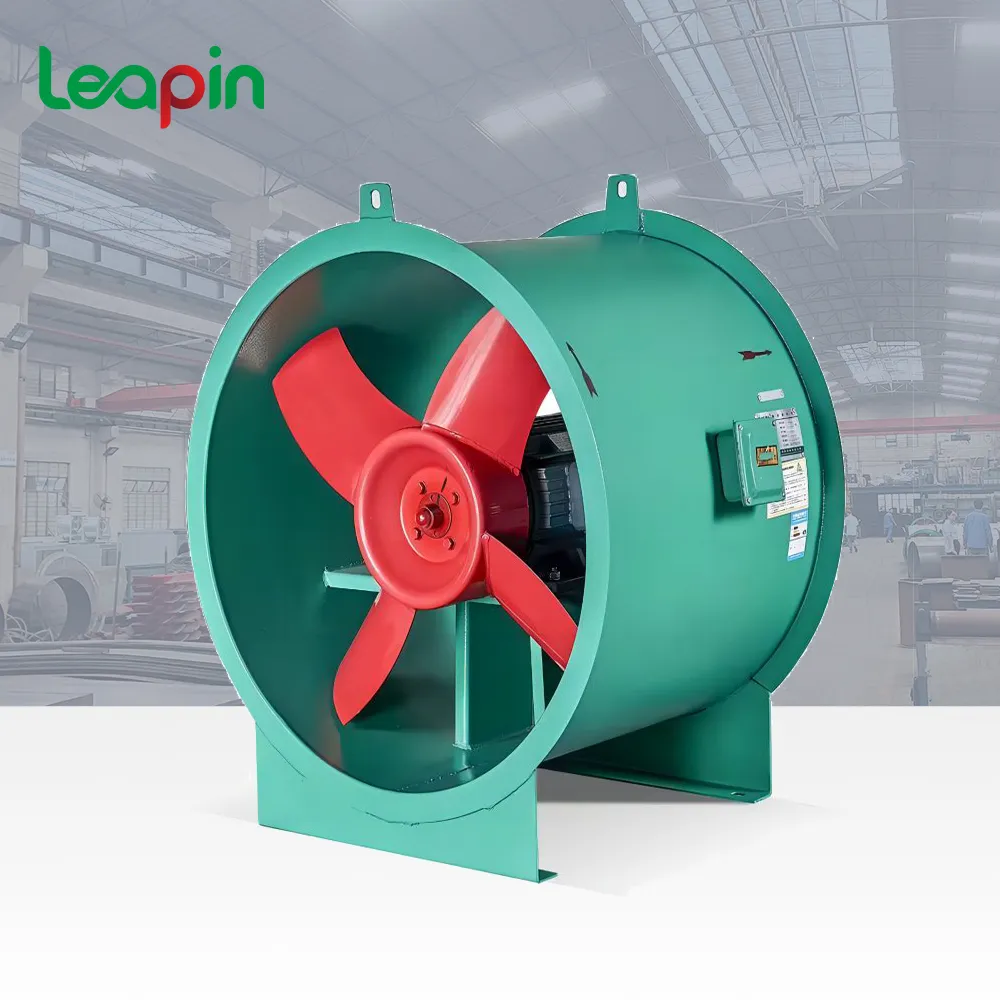 What is an axial fan?