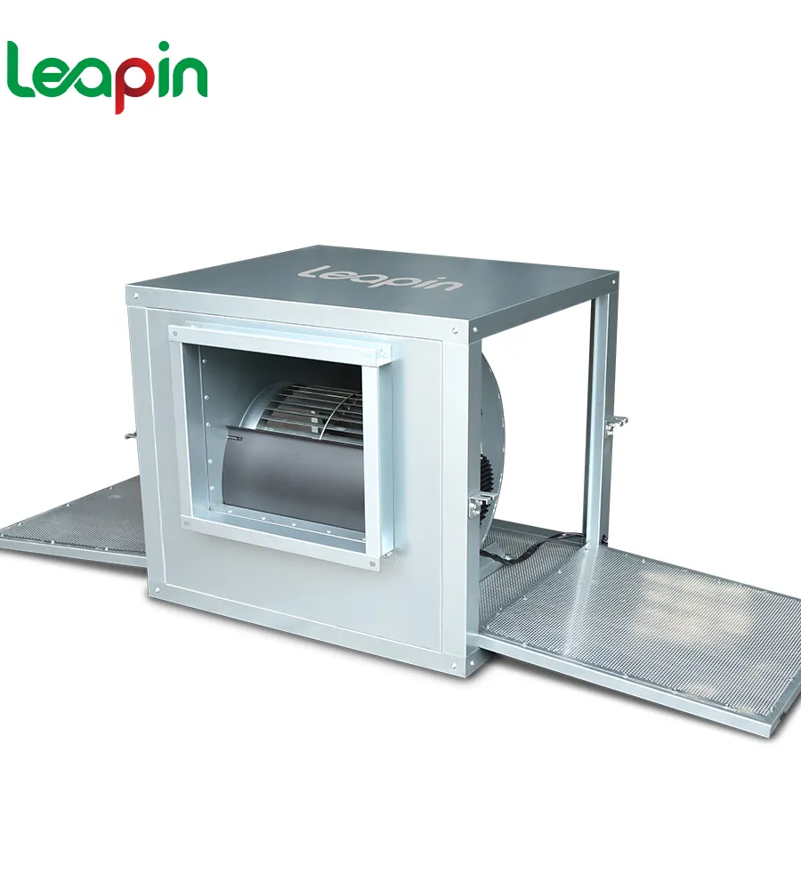 Leapin Centrifugal Fans: Inline Design for Space-Saving Ventilation