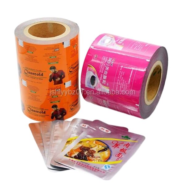 Pagpi-print ng Aluminum Foil Roll para sa Mga Sachet Propesyonal na Manufacturer Customized Thermal Sealing Film