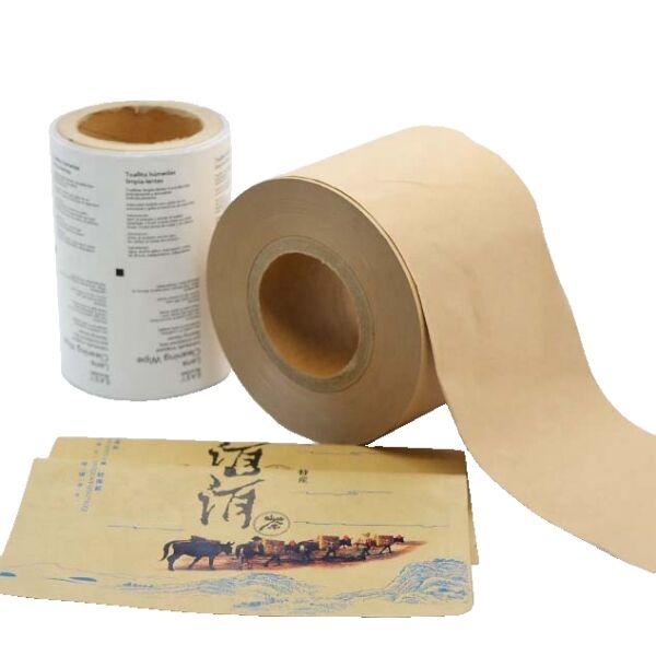 Coated Treatment and Roll Type aluminum foil laminated paper