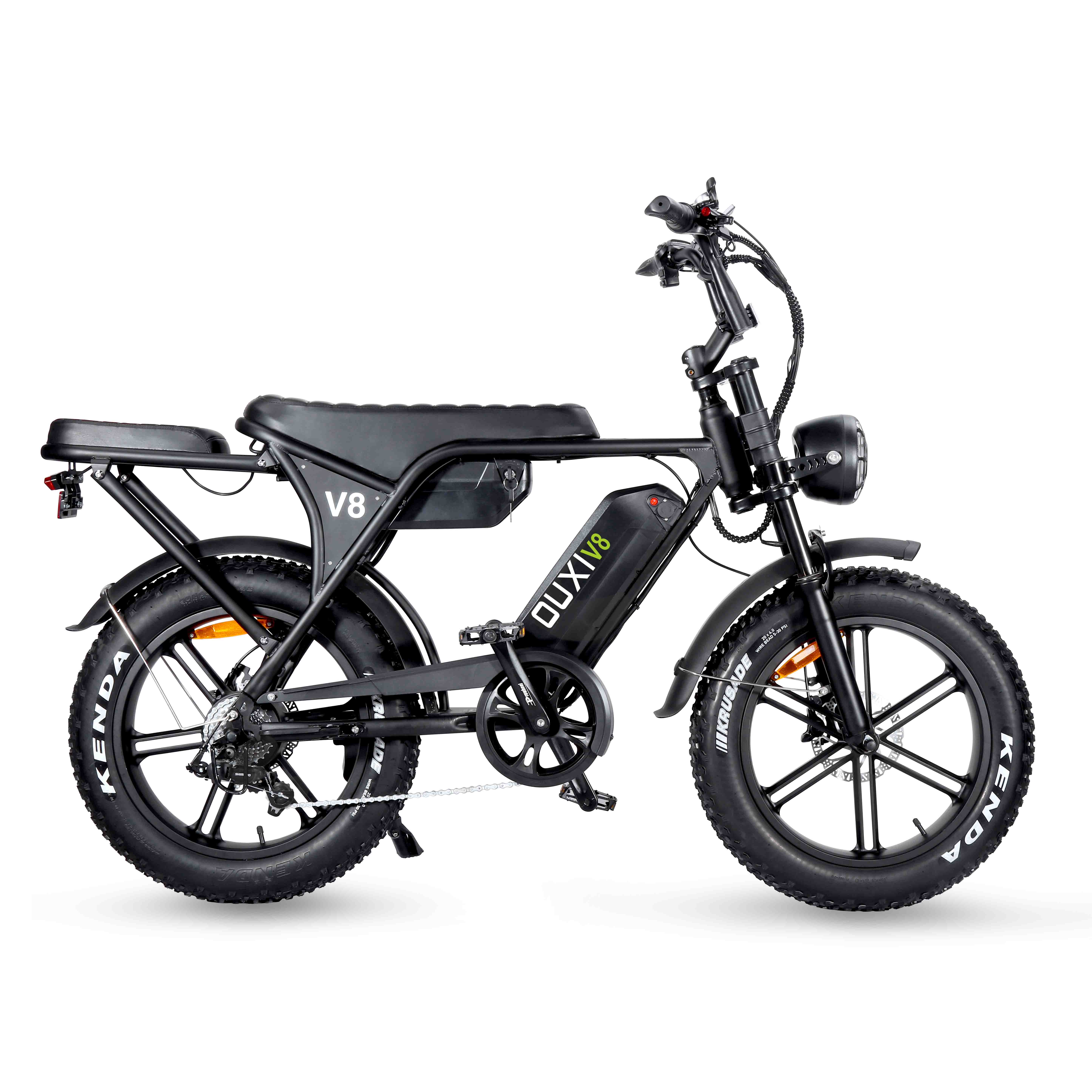 Enhanced OUXI V8 Electric Bicycle with Dual Battery Extended Range and Superior Performance factory