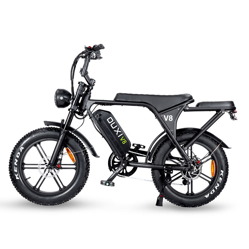 Enhanced OUXI V8 Electric Bicycle with Dual Battery Extended Range and Superior Performance