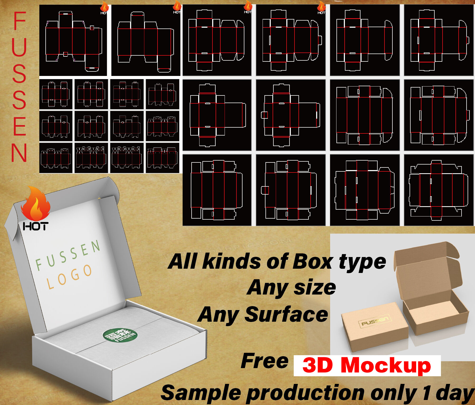 product custom logo corrugated cardboard mailer packaging box with sponge lining for clothing socks underwear waterproof  recyclable-7