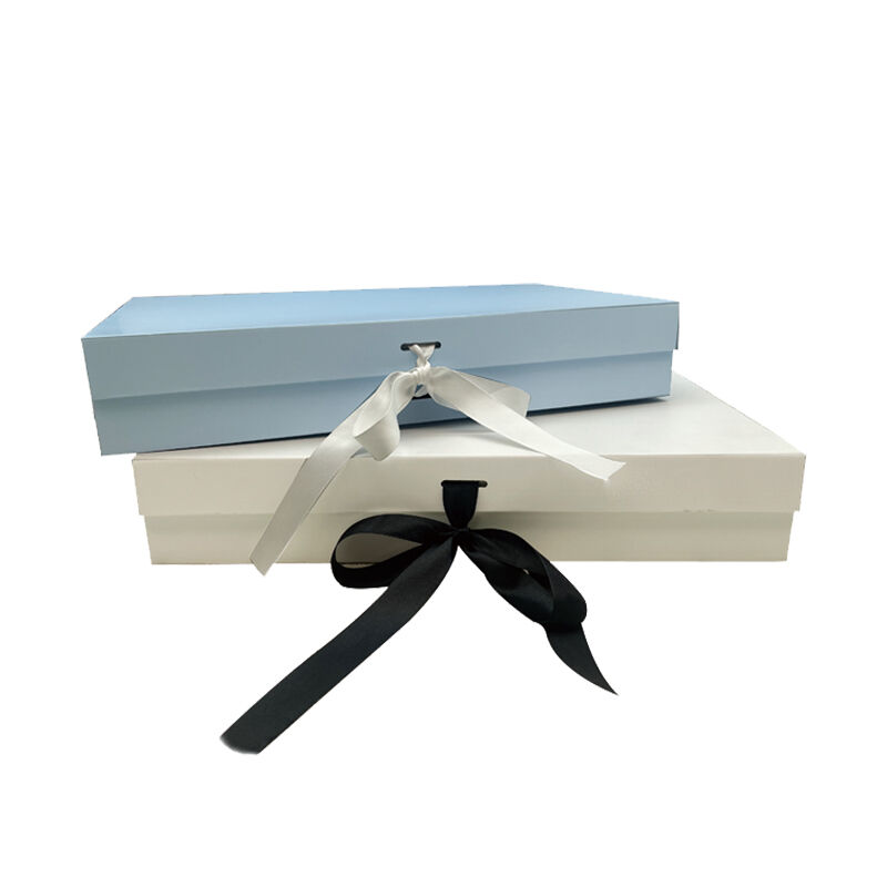 Folding Ribbon Gift Box