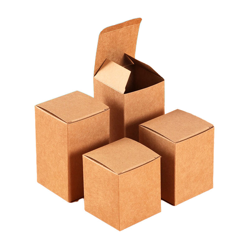 Kraft paper card box