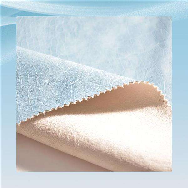 Comfortable and soft polyurethane upholstery fabric for any furniture piece