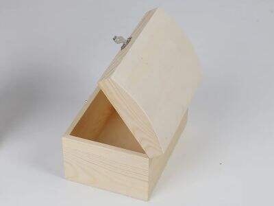 Näyttävästi järjestetty: puinen laatikkolaatikko tehokkaisiin tiloihin