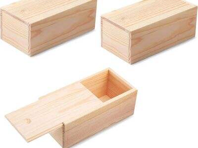 Funzionalità senza fronzoli: la scatola in legno per soluzioni semplici
