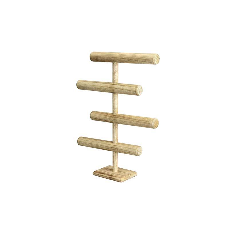 I-4-Tier Wooden Jewelry Display stand stand