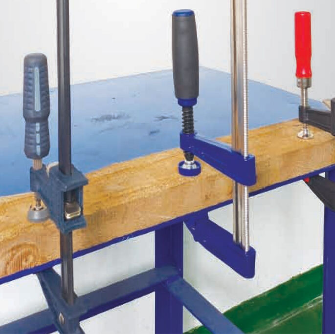 America Type Plastic Handle F-clamp