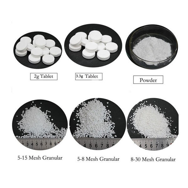 Chlorine granular with high concentration for cost-effective water treatmen