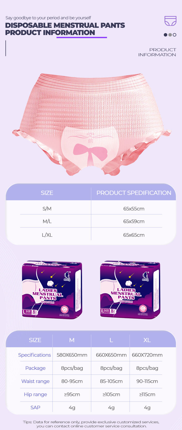 Kimlead women wearing diapers ladies diapers menstrual underwear diapers manufacture