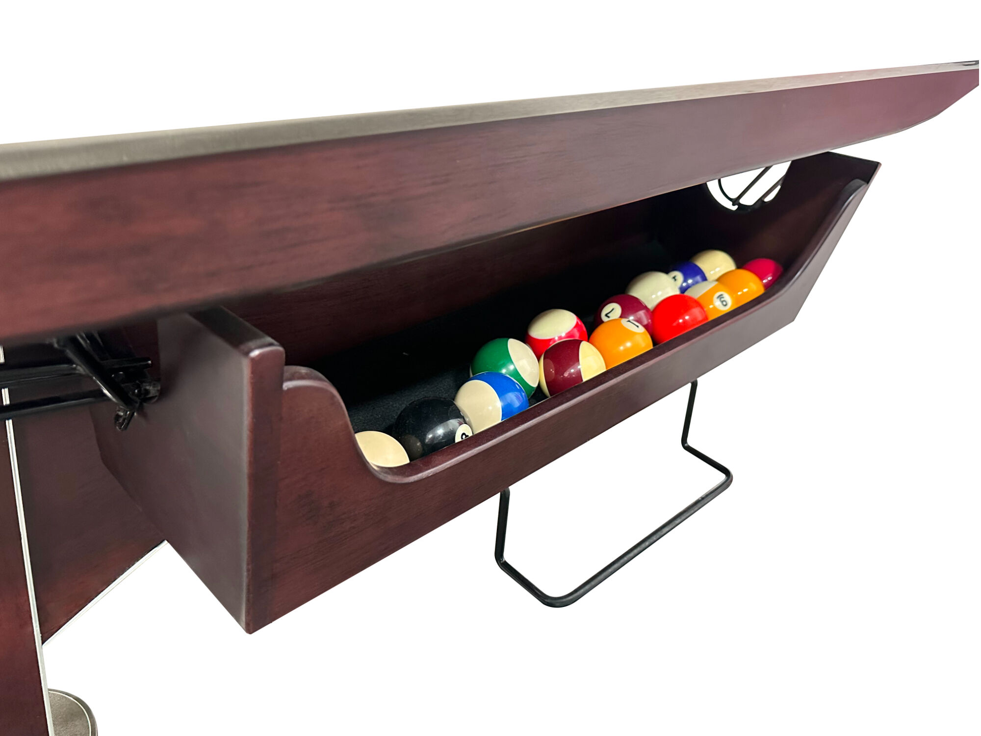 Professional American 9ft Elite Billiard Table for Home & Pro Use - Classic Design, Smooth Play, Sturdy Construction 