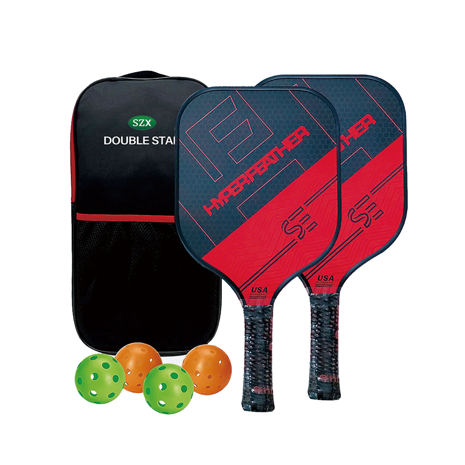 Advanced Graphite Pickleball Paddles Superior Control and Power, Enhanced Sweet Spot for Competitive Players