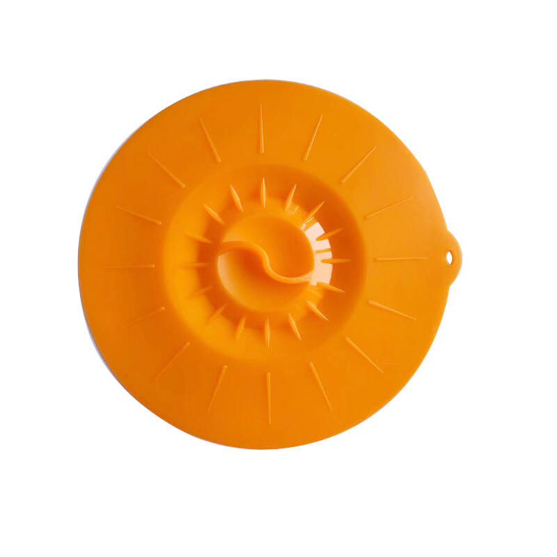 wholesale Silicone Lid for pot bowl Suction lids Round big size silicone pot lids details