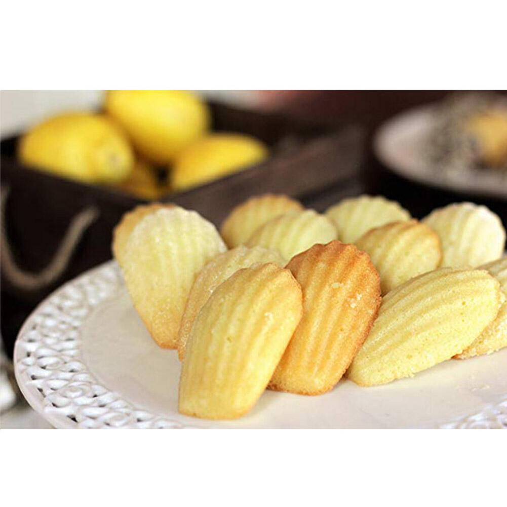 12 Cativty Shell Madeleine silicone cake Molds Bakeware Non-stick Baking Tools supplier