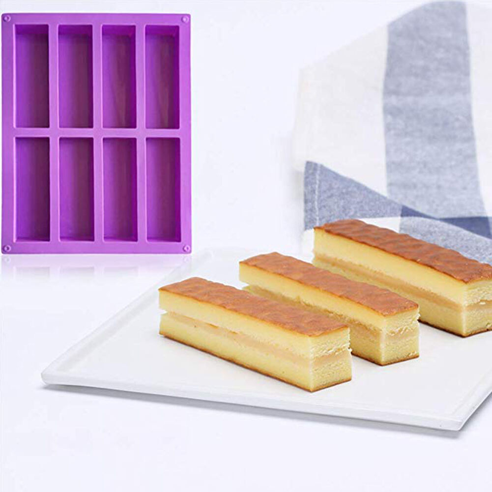 Silicone Rectangle Cake Mold  Chocolate Mold Fruit Pie Mould supplier