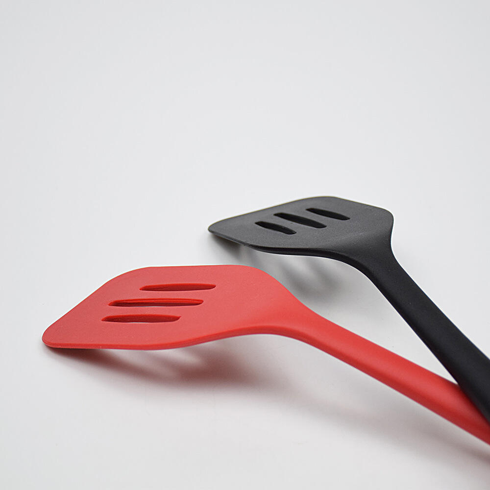 Basics Silicone Turner Spatula Slotted Hygienic One Piece Design Non Stick Rubber Kitchen Utensil for Fish Eggs Pancakes supplier