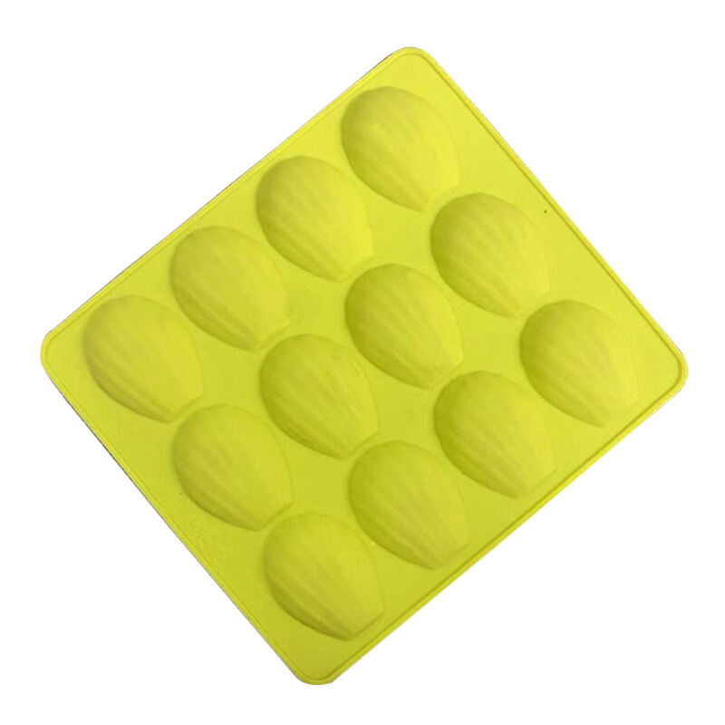 12 Cativty Shell Madeleine silicone cake Molds Bakeware Non-stick Baking Tools manufacture