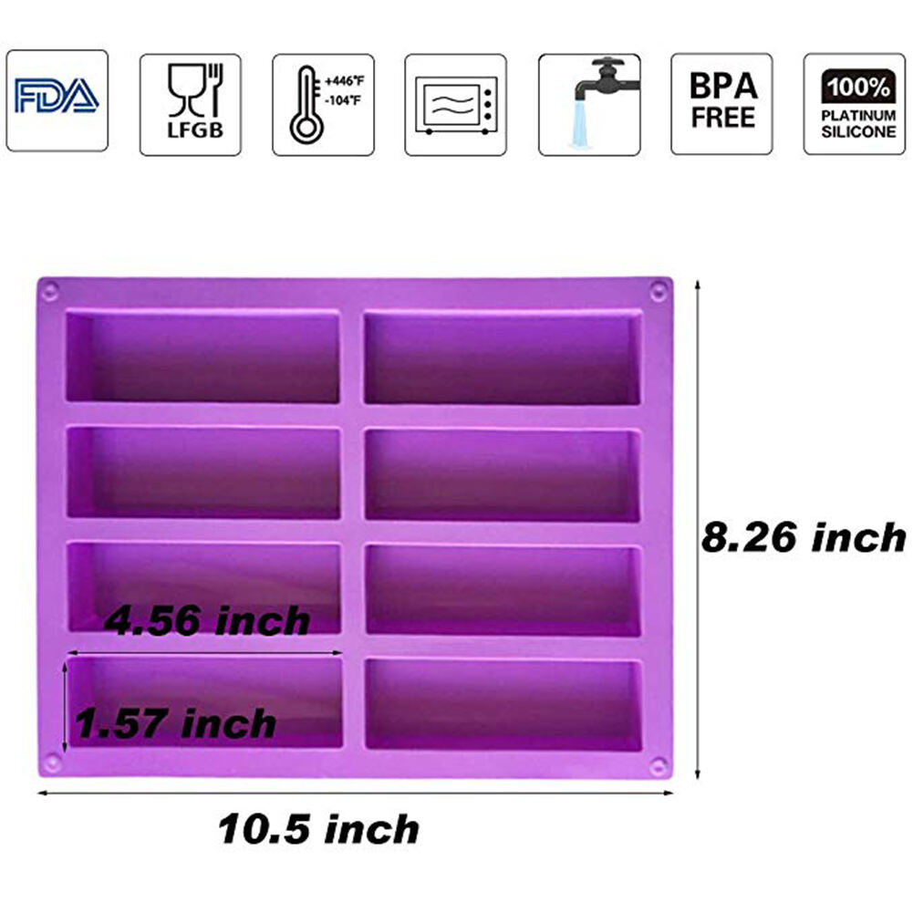 Silicone Rectangle Cake Mold  Chocolate Mold Fruit Pie Mould details