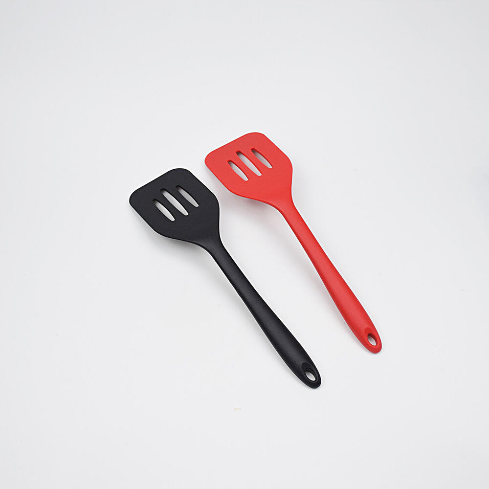 Basics Silicone Turner Spatula Slotted Hygienic One Piece Design Non Stick Rubber Kitchen Utensil for Fish Eggs Pancakes supplier