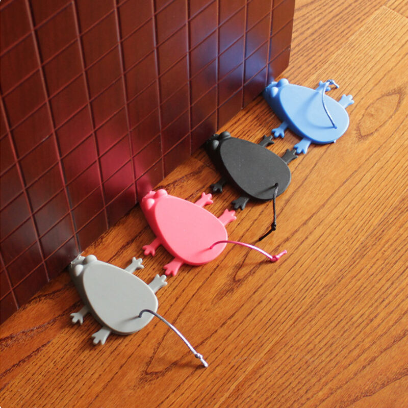 Cute Animal Mouse Silicone Door Stopper Children Exit Wind Gate Bottom Resistance baby Doorstop Safety For Baby Home Decoration supplier