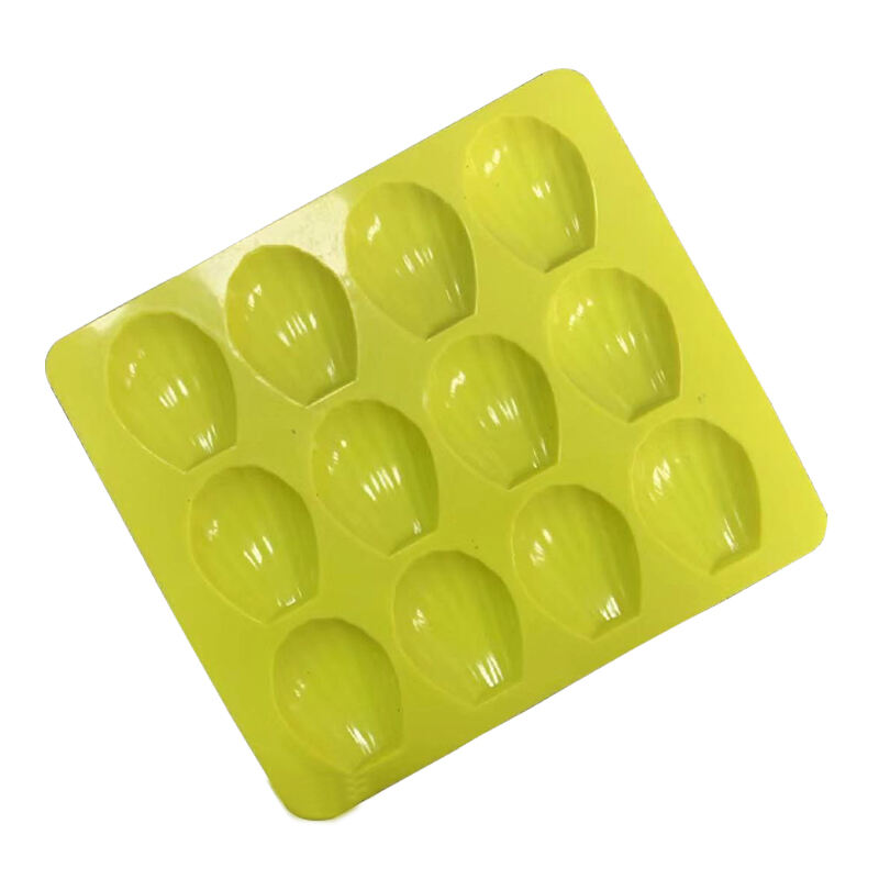 12 Cativty Shell Madeleine silicone cake Molds Bakeware Non-stick Baking Tools supplier