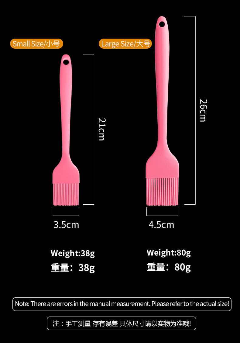 21 cm Silicone Cooking Brush Basting Oil Brush Barbecue for BBQ Grill Barbecue Baking Kitchen to Spread supplier