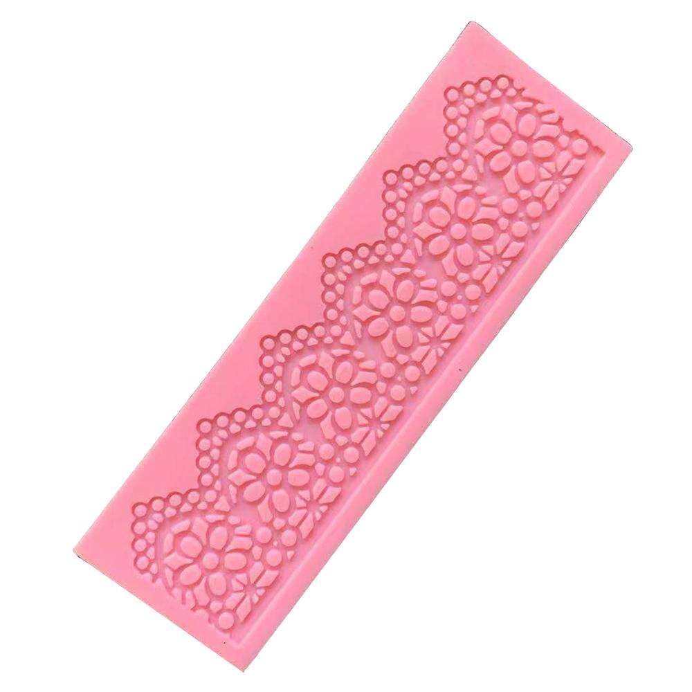 Little Lace Silicone lace mats for cake Fondant cake decoration tools details