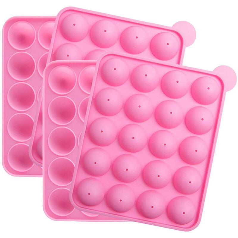 20 Cavity Silicone Cake Pop Mold Great for Hard Candy Lollipop and Party Cupcake mold details