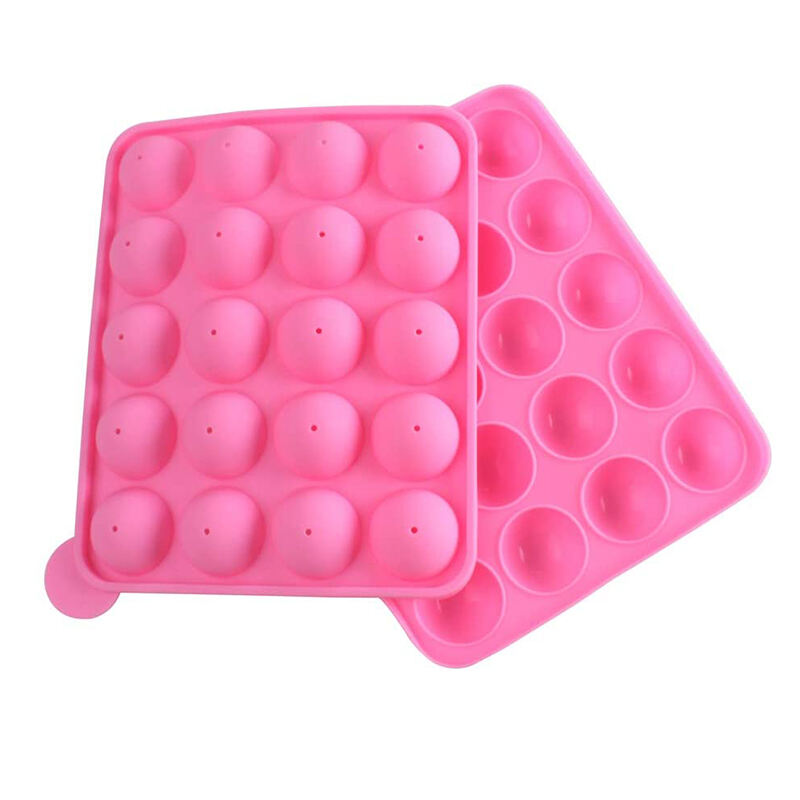 20 Cavity Silicone Cake Pop Mold Great for Hard Candy Lollipop and Party Cupcake mold manufacture