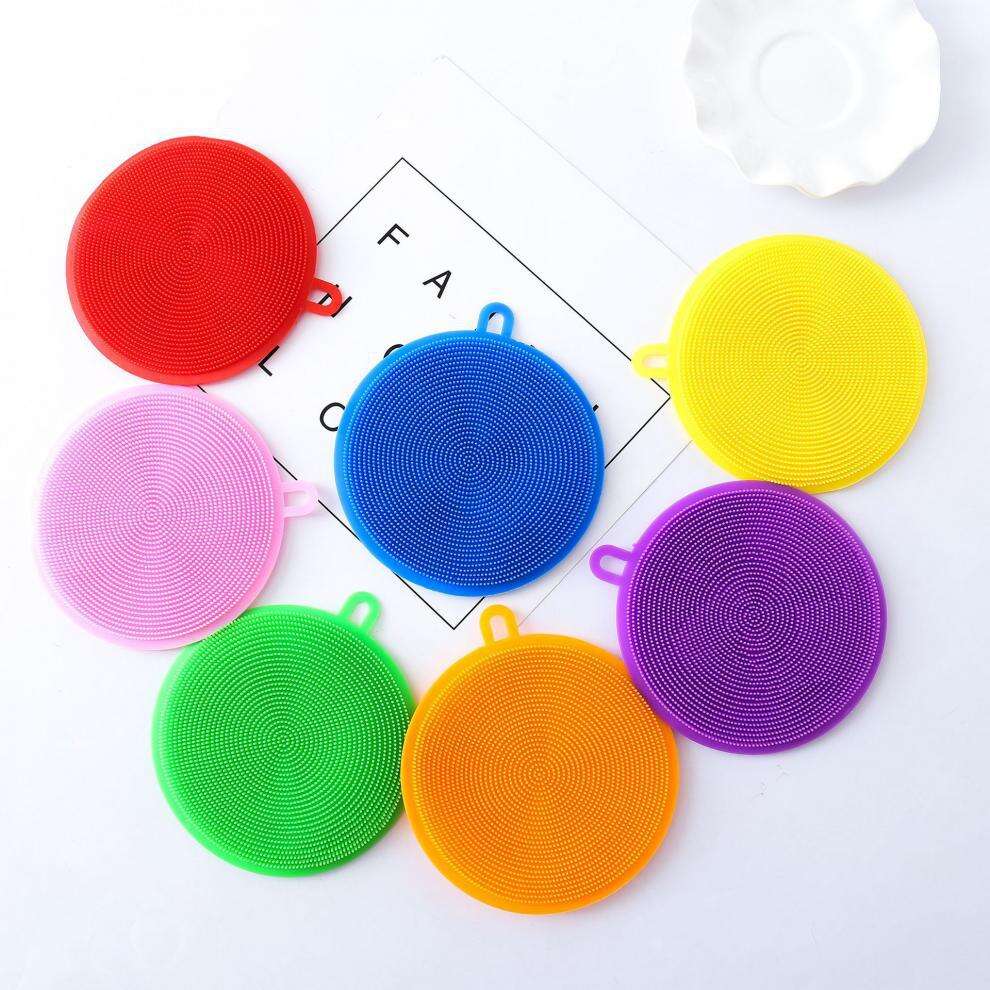 Multifunction Silicone sponge Dish Bowl Wash Brushes Kitchen Pot Cleaning Washing Tool Kitchen Cleaning Brush Material manufacture