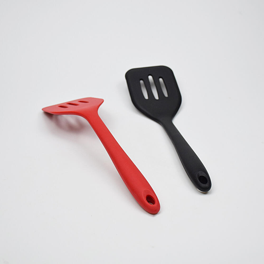 Basics Silicone Turner Spatula Slotted Hygienic One Piece Design Non Stick Rubber Kitchen Utensil for Fish Eggs Pancakes supplier